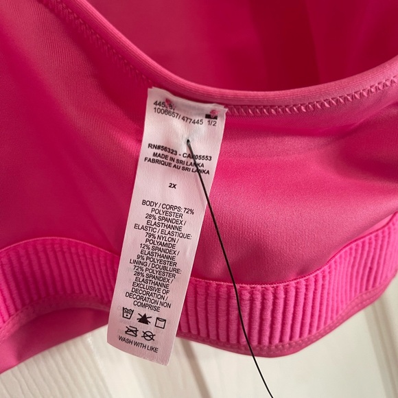 NWT Pink NIKE SWOOSH BRA - Picture 8 of 10